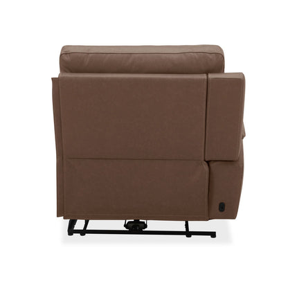 Collins - Left Arm Recliner P3 & ZG - Brown