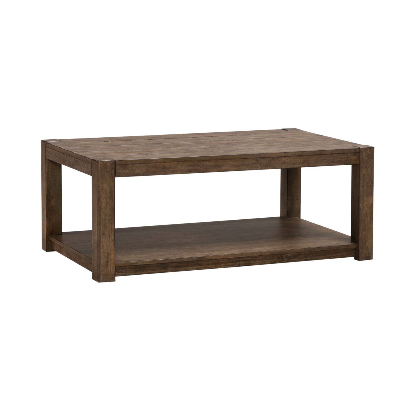 Broadmore - Rectangular Cocktail Table - Brown