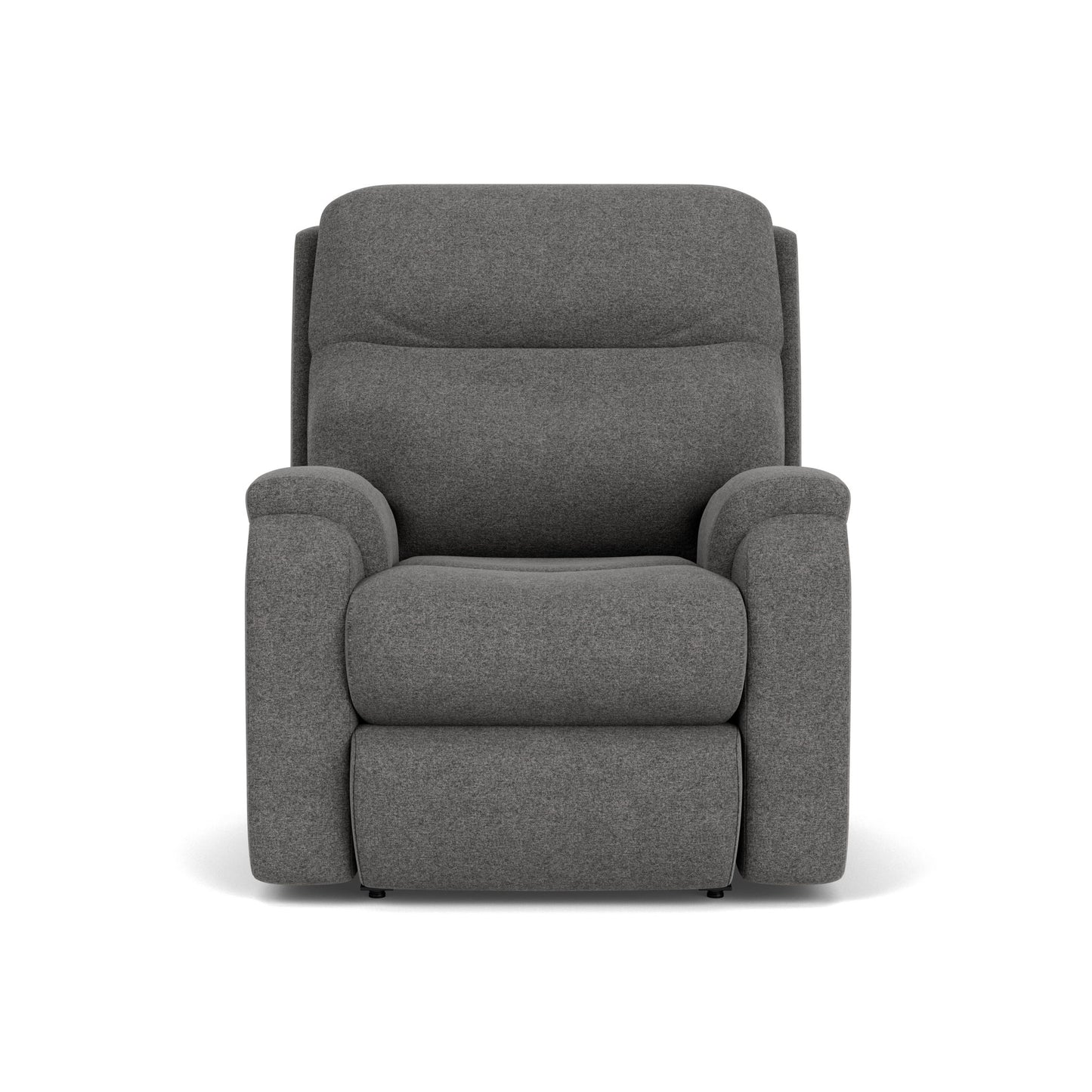Penn - Fabric Power Rocking Recliner With Power Headrest & Lumbar