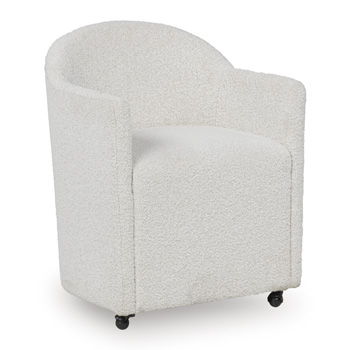 Radkin - Dining Upholstered Arm Chair (Set of 2) - Off White