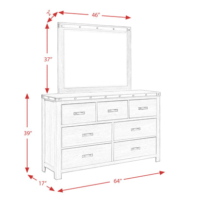 Wade - 7-Drawer Dresser