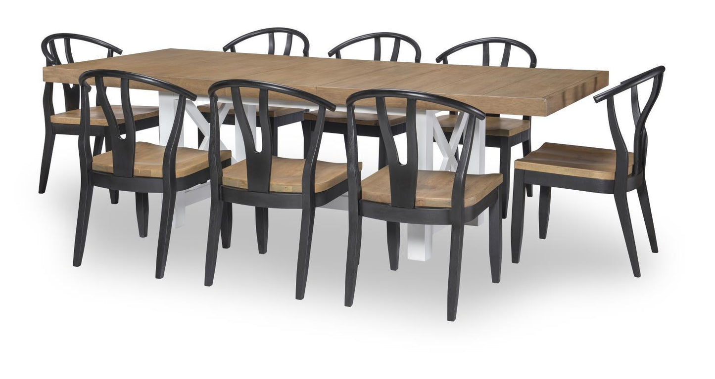 Franklin - Wishbone Back Side Chair (Set of 2) - Harvest Oak