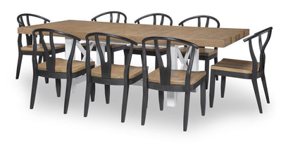 Franklin - Wishbone Back Side Chair (Set of 2) - Harvest Oak