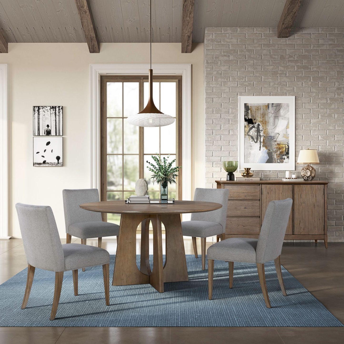 Hendrix Place - Pedestal Table Set