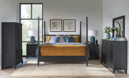 Today's Traditions - Upholstered Headboard King / California King - Blacksmith