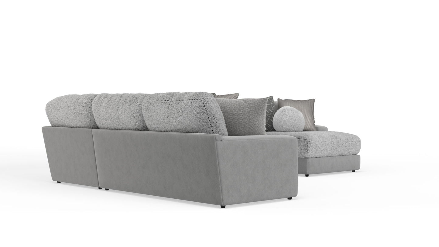Canyon - LSF Sofa - Platinum