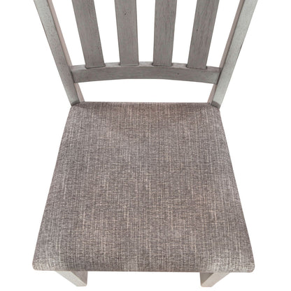 Newport - Splat Back Side Chair (RTA) - Gray