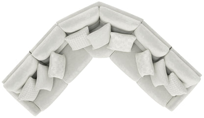 Majesty - Power Deep Seat LSF Reclining Loveseat - White