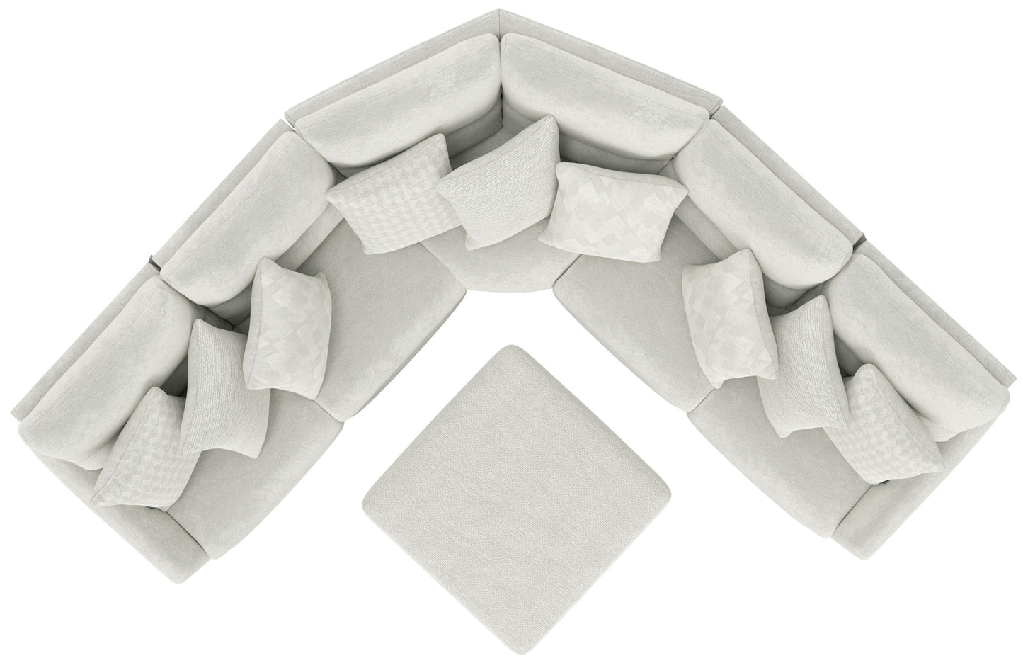 Majesty - Power Deep Seat LSF Reclining Loveseat - White