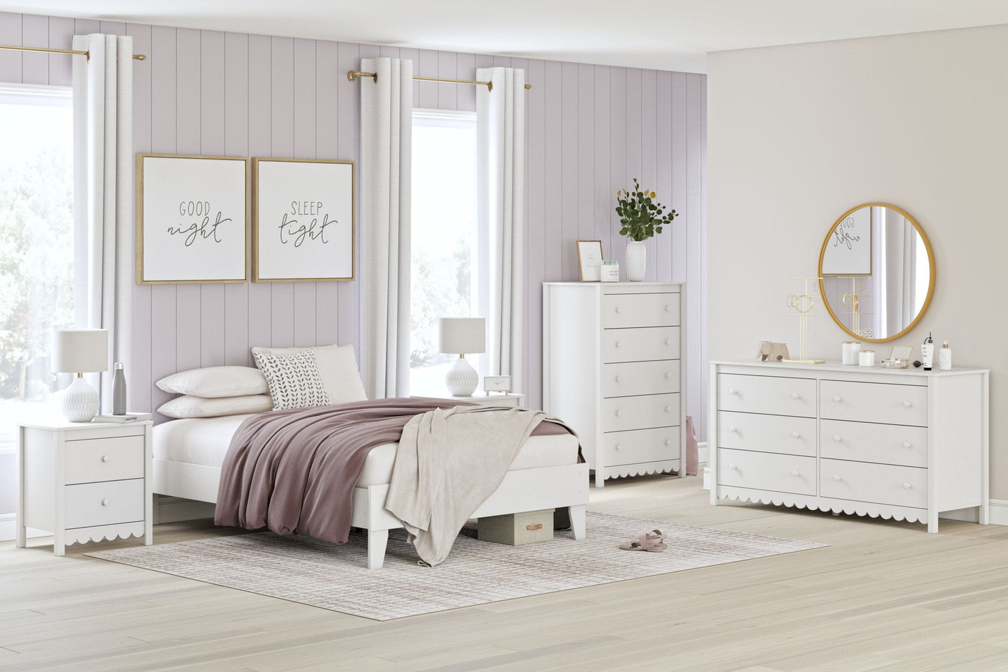 Hallityn - Platform Bed