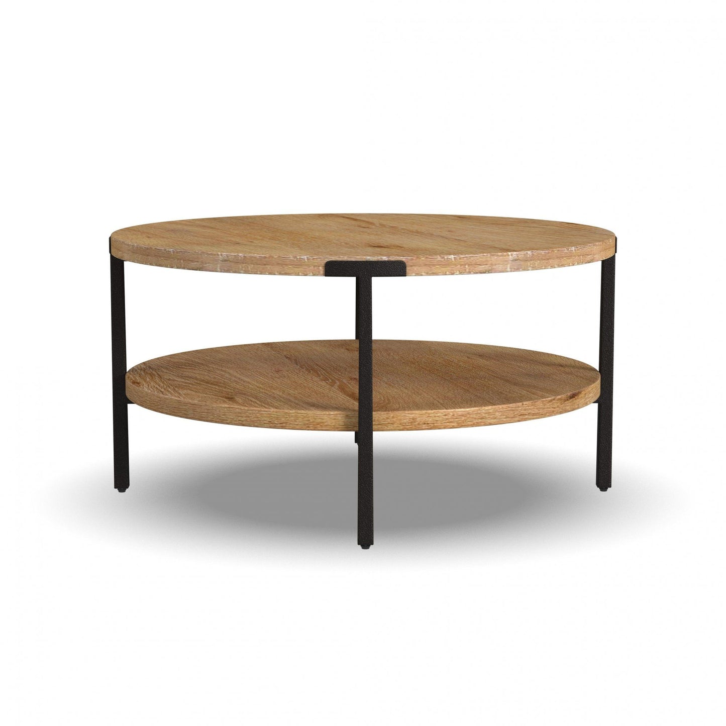 Millwork - Round Coffee Table - Light Brown