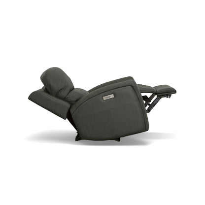 Linden - Power Swivel Gliding Recliner With Power Headrest, Lumbar, Heat & Massage