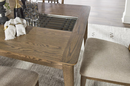 Beacon Hill - Rectangular Dining Table With Leaf - Dusted Barley