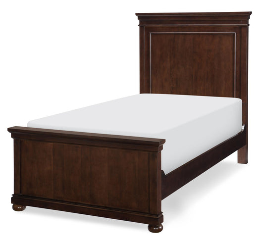 Canterbury 2.0 - Panel Headboard Twin - Warm Cherry