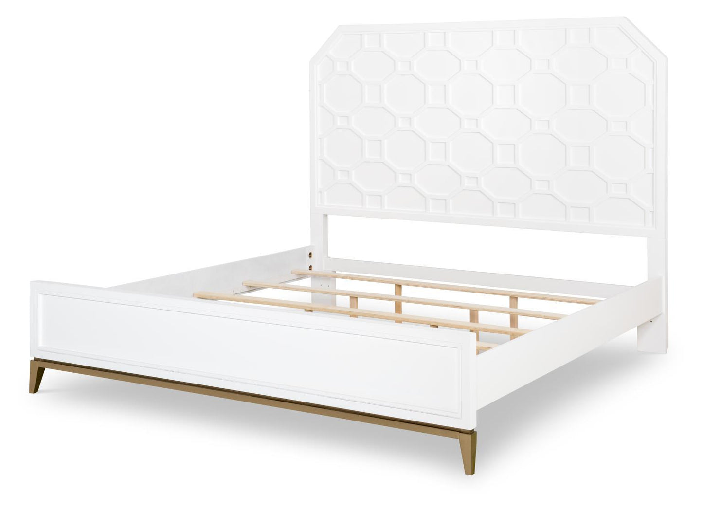 Chelsea by Rachael Ray - King Panel Headboard - White