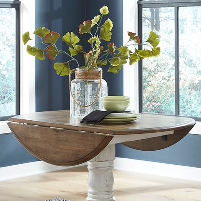 Carolina Crossing - Drop Leaf Table Top - White