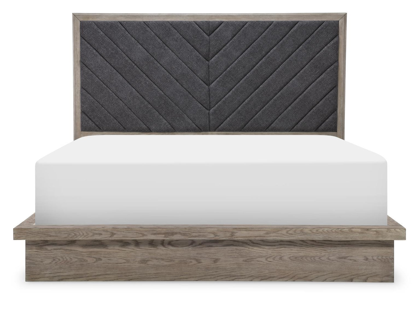 Halifax - Upholstered Headboard King / California King - Flax And Java