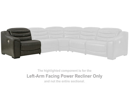 Center Line - LAF Zero Wall Power Recliner - Dark Gray