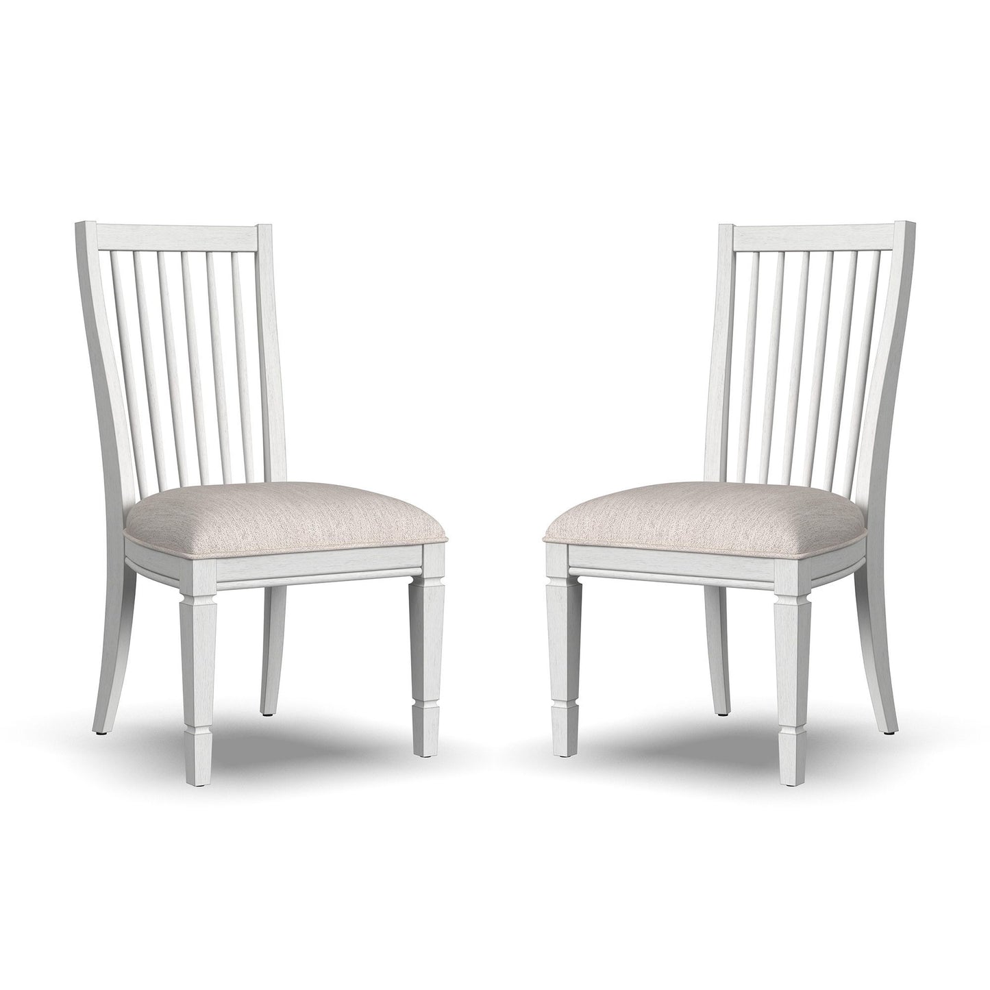 Melody - Upholstered Dining Chair (Set of 2) - White