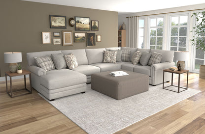 Livingston - Sectional With Comfort Coil Seating And Accent Pillows Included