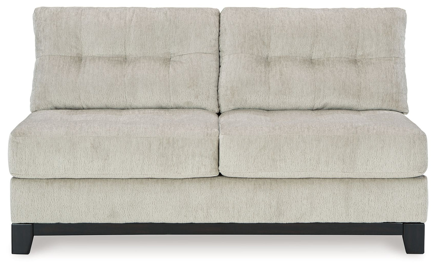 Maxon Place - Armless Loveseat - Stone