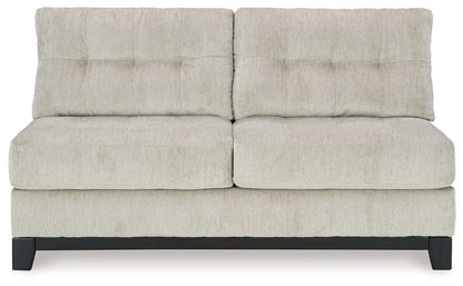 Maxon Place - Armless Loveseat - Stone