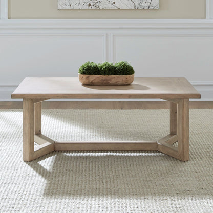 Proximity Place - Rectangular Cocktail Table - Light Brown