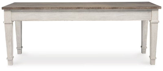 Skempton - Storage Bench - White