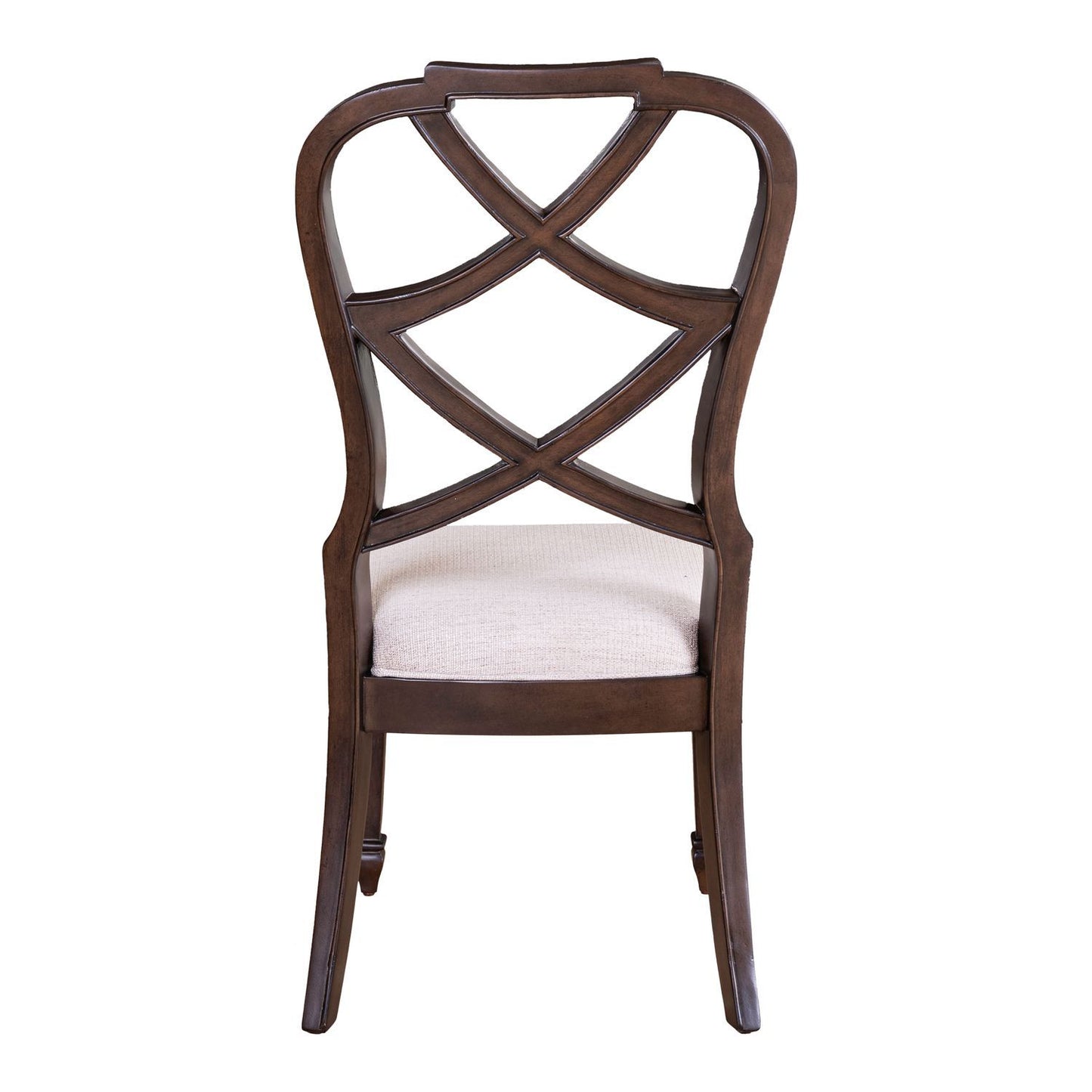 Provence Park - Wood Back Side Chair (RTA) - Brown