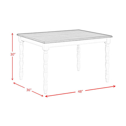 Colorado - Counter Table - Charcoal