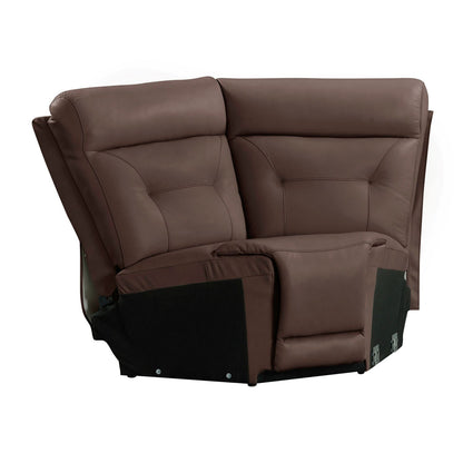 Beckham - Corner Wedge - Brown