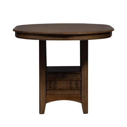 Santa Rosa - Pub Table Base - Light Brown