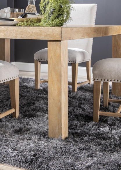 Torrance - Square Dining Table - Aged Driftwood