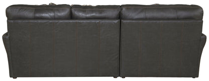 Denali - Italian Leather Match Sectional