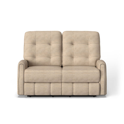 Devon - Reclining Loveseat, Nailhead Trim