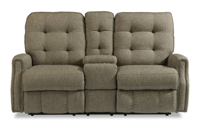 Devon - Reclining Loveseat, Nailhead Trim