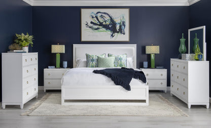 Summerland - 9 Drawers Dresser - White