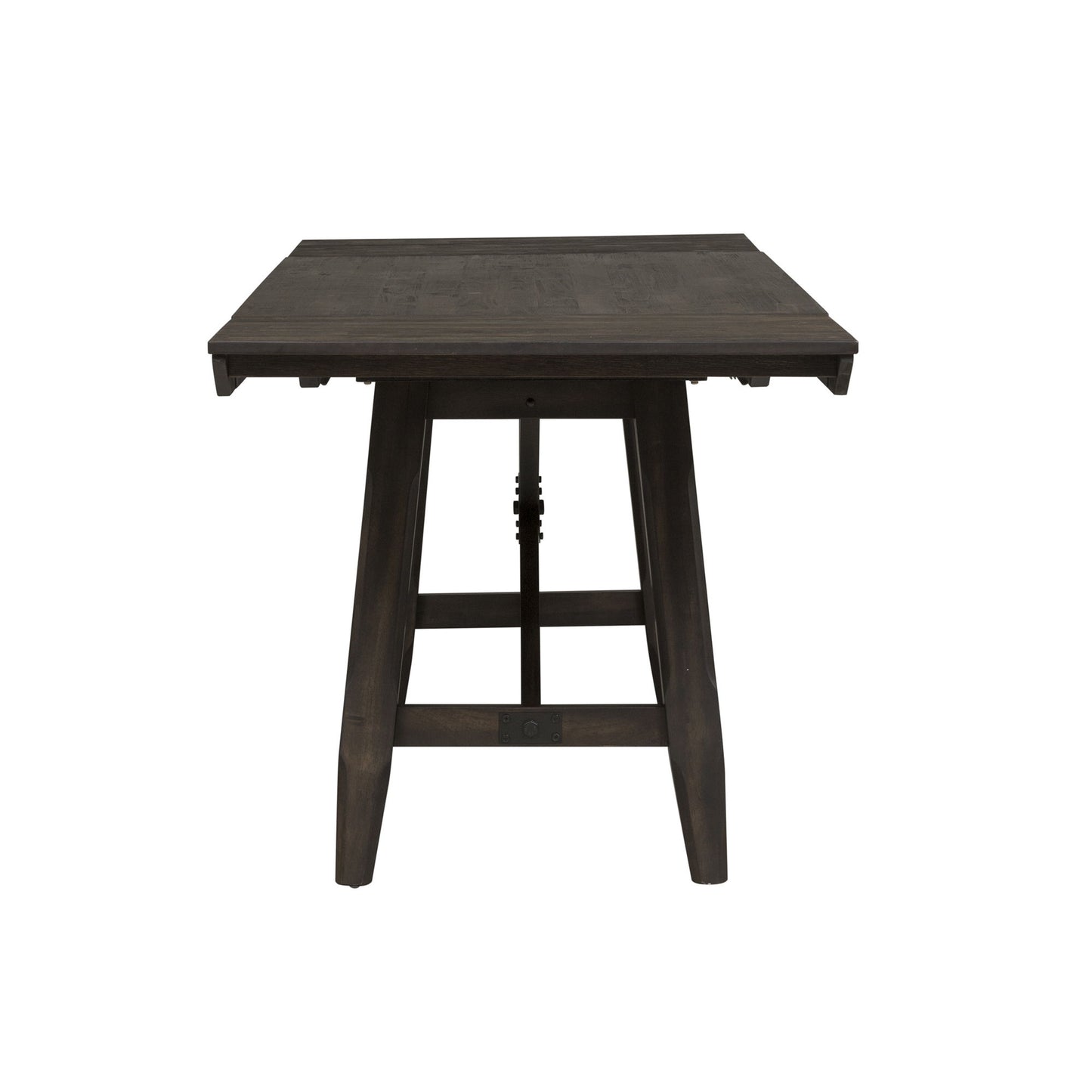 Double Bridge - Trestle Table - Dark Brown