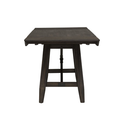 Double Bridge - Trestle Table - Dark Brown