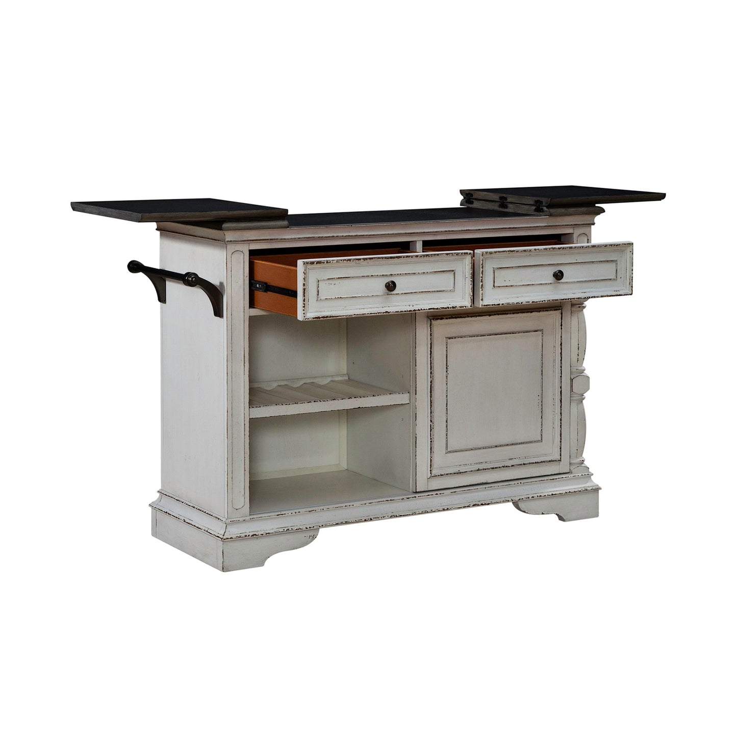 Magnolia Manor - Bar Cart - White