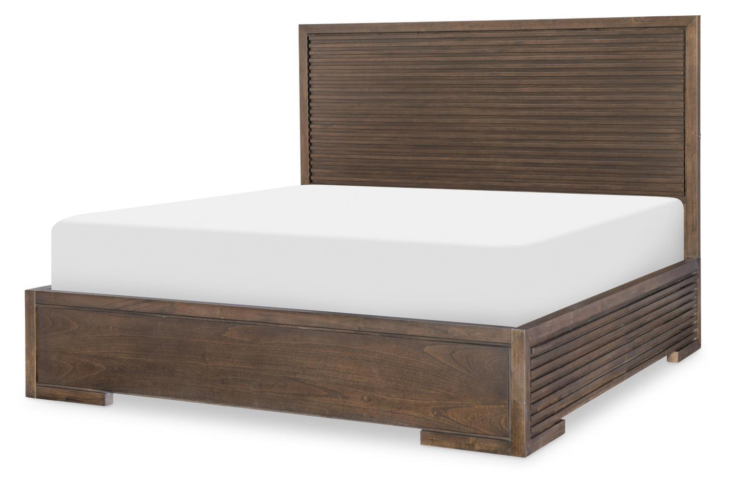 Architect - Panel Headboard Queen With LED Lights - Onyx