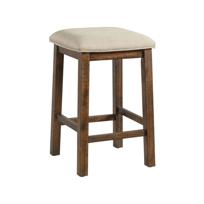 Jax - Bar Table Single Pack (Table And Three Stools) - Dark Walnut