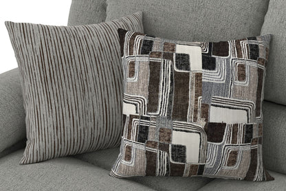 Quinn - 3 Piece Reclining Sectional With 4 Reclining Seats, Storage Arms, Storage Console With Lights, And Drop Down Table - Nature