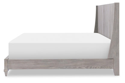 Artesia - Panel King Headboard - Smokey Taupe