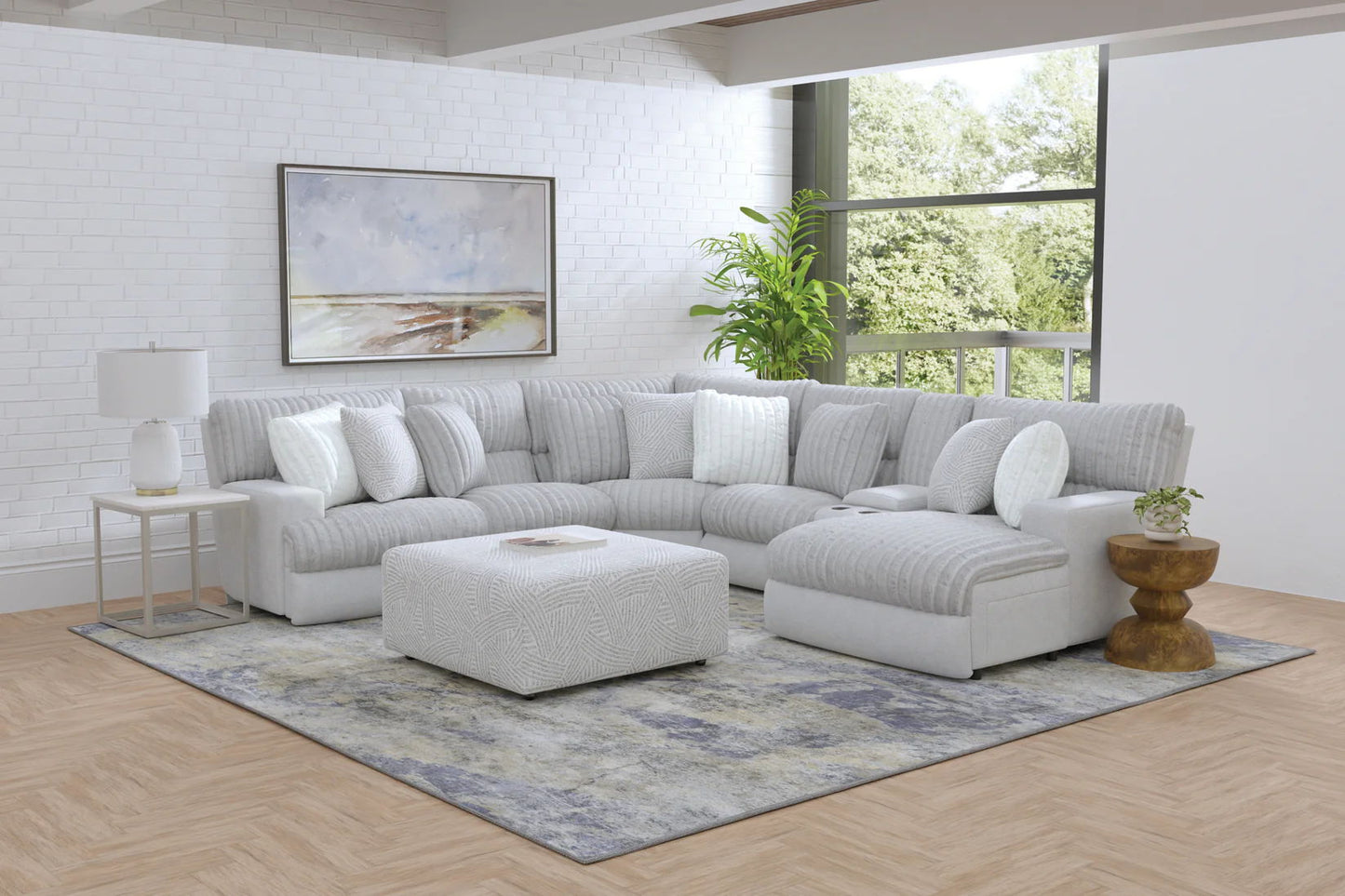 Abraxas - 6 Piece Reclining Sectional