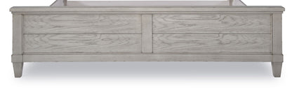 Belhaven - California King Panel Footboard - Pearl Silver