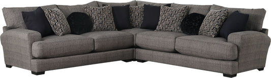 Ava Sectional - LAF Sofa - Pepper