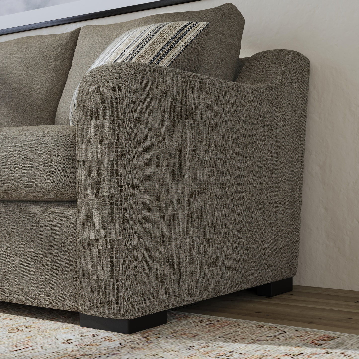 Cypress - Fabric Stationary Three-Cushion Sofa