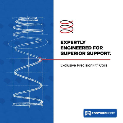 Posturepedic Plus - Paterson II Euro Pillow Top Soft Mattress