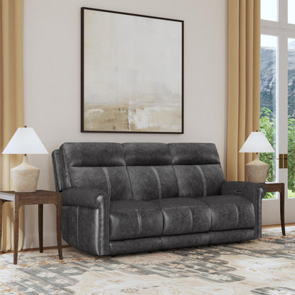 Alexander - Power Reclining Sofa With Console, Power Headrest & Lumbar